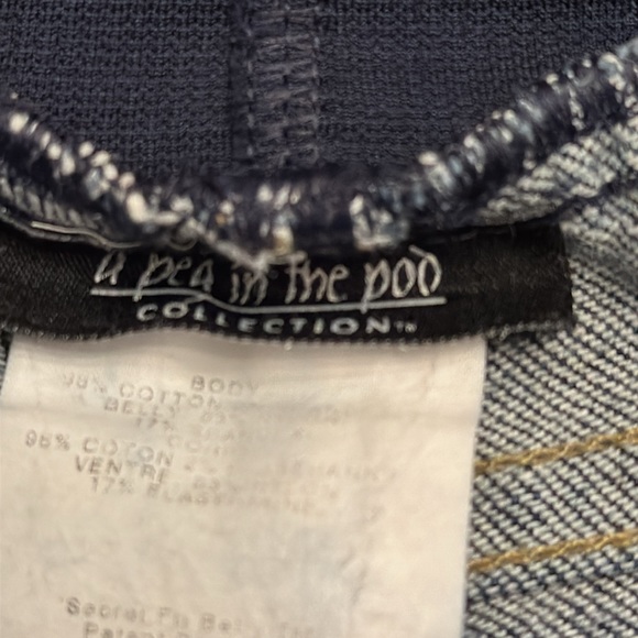 7 FOR ALL MAN KIND. Pea in the pod Maternity designer jeans Size 30 Bootcut. - Picture 8 of 10